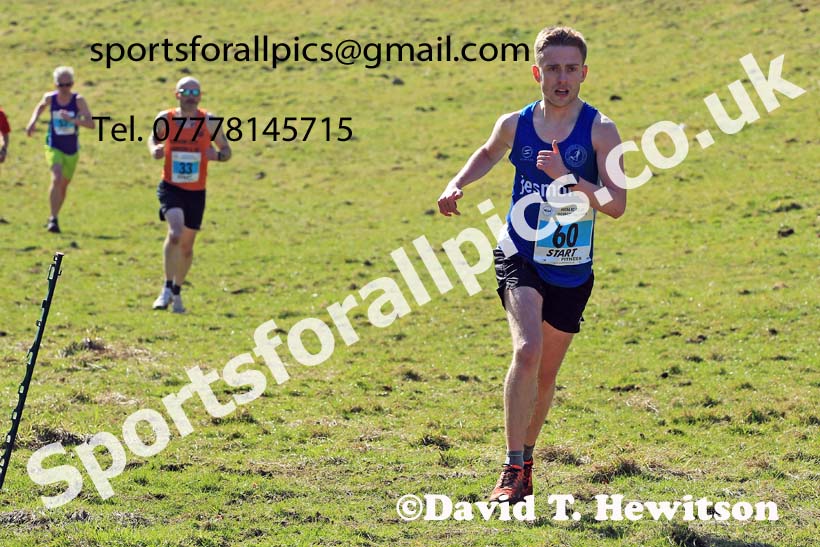 Senior and Masters Mens 2022 North Eastern Cross Country Relays, Farnley Farm, Peterlee.  Photo: David T. Hewitson/Sports for All Pics